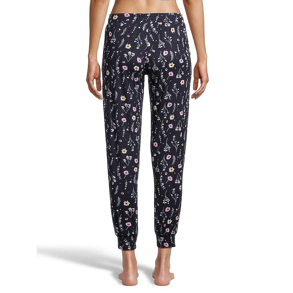 Print Jogger Sleep Pants