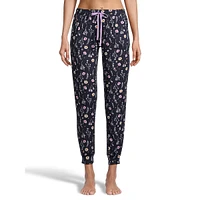 Print Jogger Sleep Pants