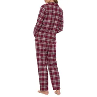Plaid 2-Piece Pyjamas Set