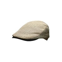 Textured Two-Tone Banded Ivy Cap