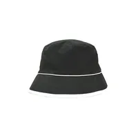 Chapeau cloche en sergé avec passepoil