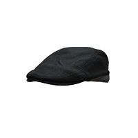 Wool-Blend Rib-Band Ivy Cap