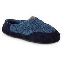Women's Quilted Recycled Berber With Suede Hoodback Slippers
