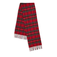 Fringed Tartan Scarf