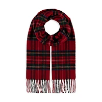 Fringed Tartan Scarf