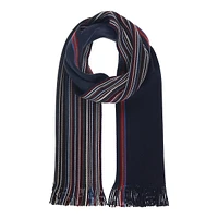 Reversible Mini Stripe Scarf