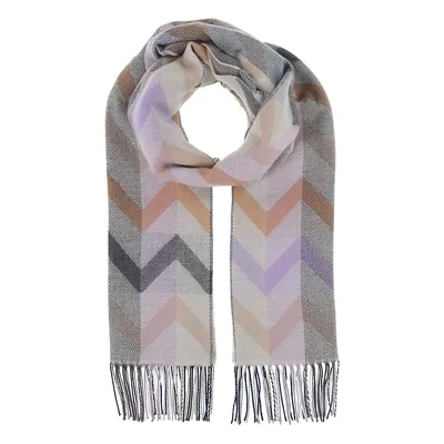 Fringed Zig-Zag Scarf