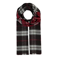 Reversible Plaid Scarf