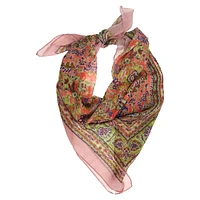 Blurred Paisley Square Scarf