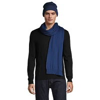 Merino Wool-Blend Hat & Scarf 2-Piece Set