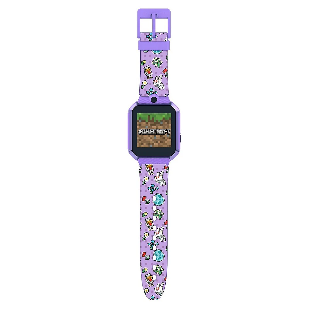 Kid's Licensed Interactive Minecraft Touchscreen Interactive Smart Watch