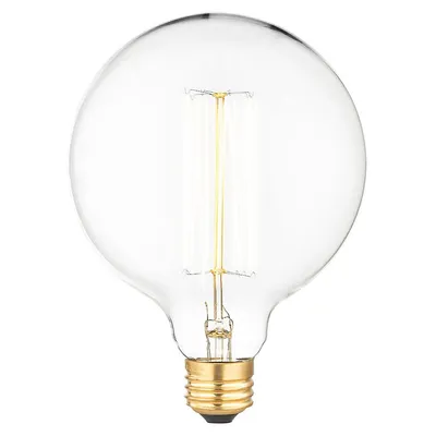 3-Pack Squirrel Cage 40W Clear Light Bulbs