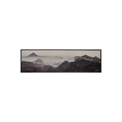 Bay Panoramic Landscape Canvas Wall Art