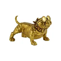 Modern Glamour Bailey Bulldog Statue