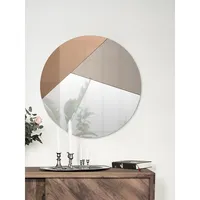 Modern Glamour Novello Unframed Round Wall Mirror