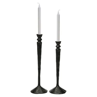 New Traditional Bollington 2-Piece Decorative Candlestick Holder Set