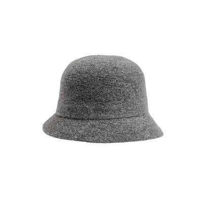 Claude Packable Wool-Blend Cloche Hat