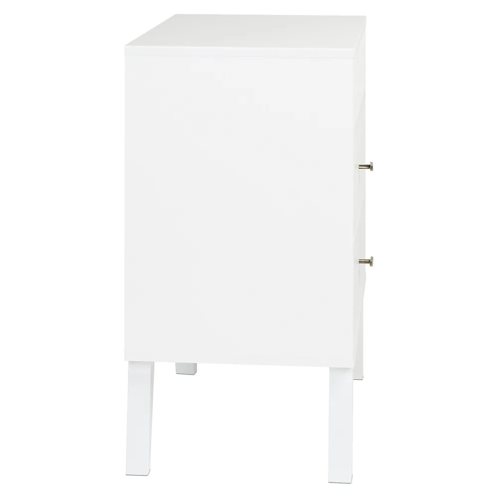 Milo 2-Drawer Tall Nightstand