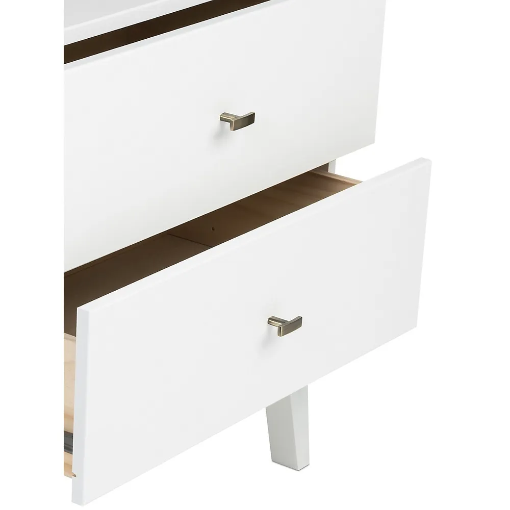 Milo 2-Drawer Tall Nightstand