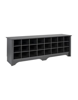 Entryway Shoe Storage Cubby Bench