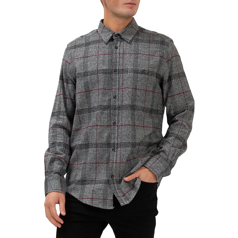 Men's Brushed Flannel Shirt