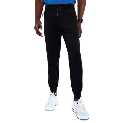 Pantalon d'entraînement en tricot à poche zippée Performance
