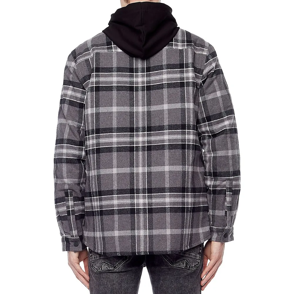 Flannel Quilted Lined Shacket