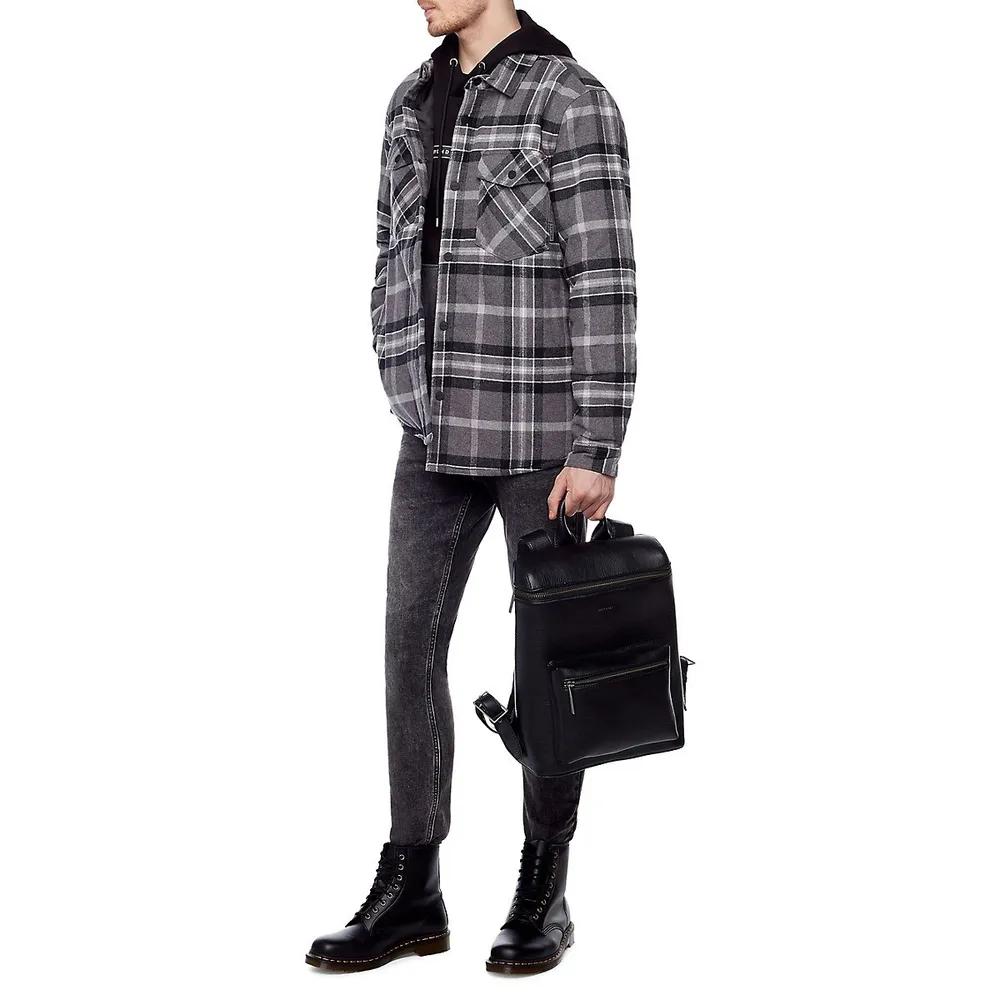 Flannel Quilted Lined Shacket