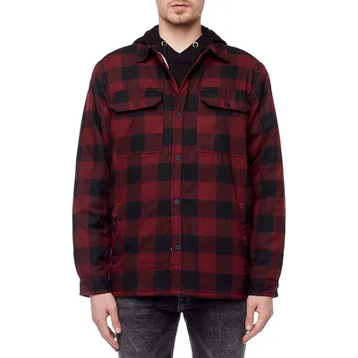 Flannel Quilted Lined Shacket