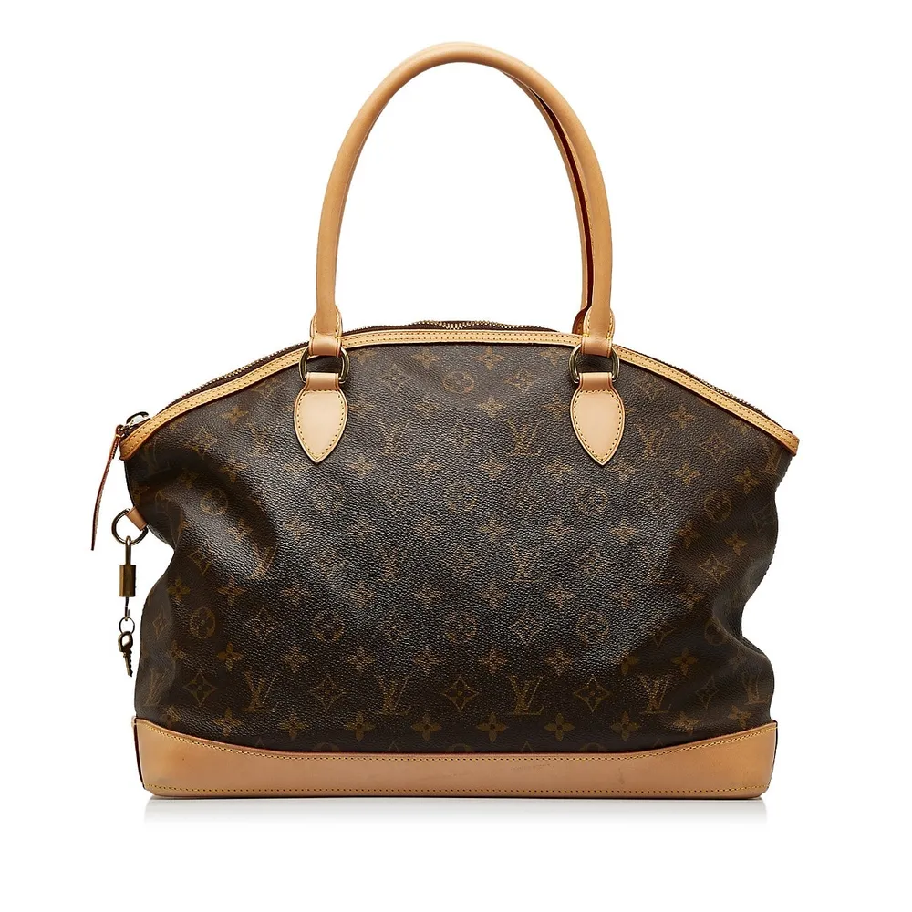 Louis Vuitton Monogram Canvas Lockit Horizontal Tote