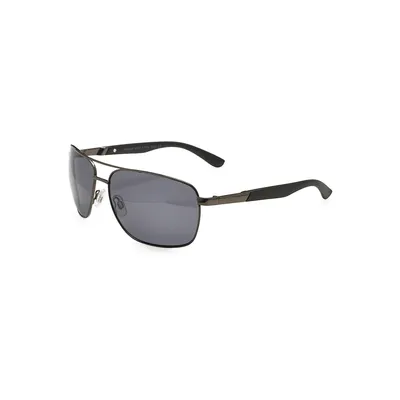 59MM Square Aviator Sunglasses
