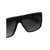 53MM Rectangular Flat-Top Sunglasses