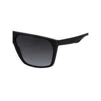 53MM Rectangular Flat-Top Sunglasses