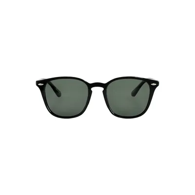 49MM Square Polarized Sunglasses