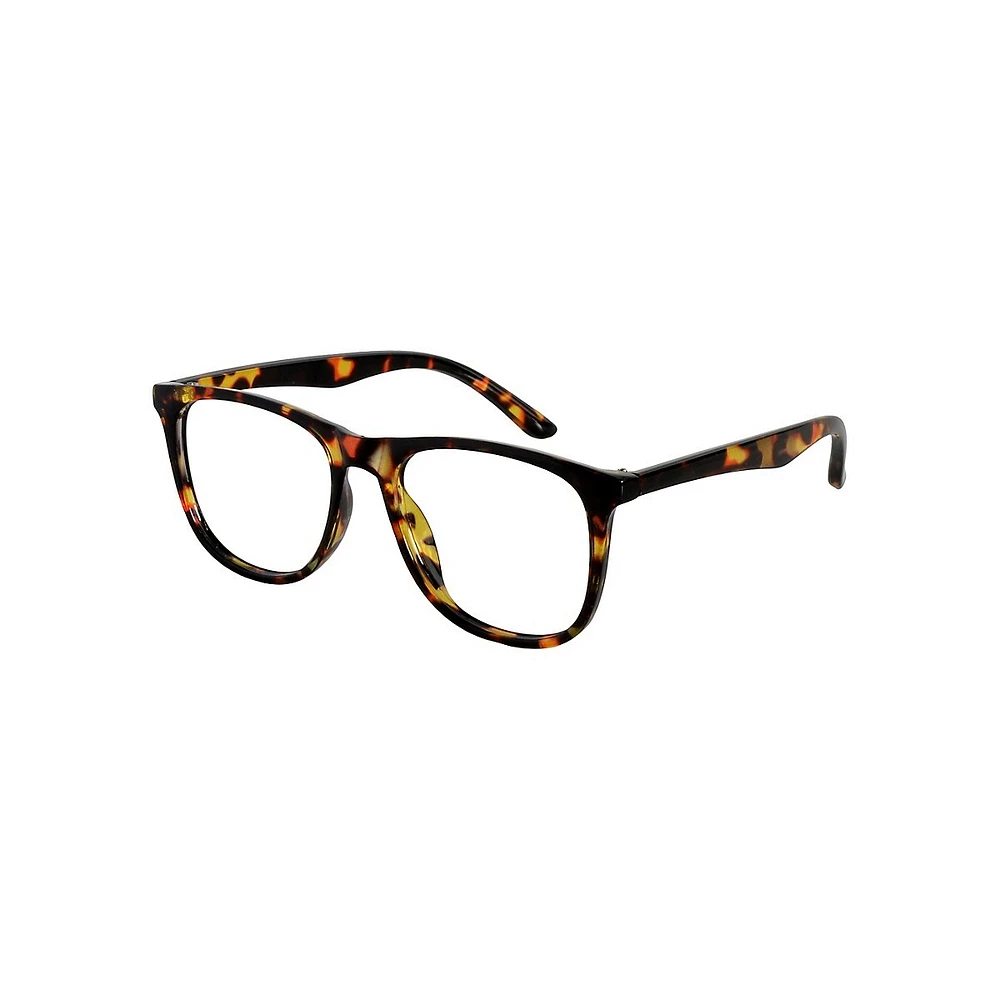 Lunettes unisexes antilumière bleue de forme carrée 50 mm