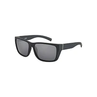 Lunettes de soleil larges polarisées rectangulaires de 59 mm
