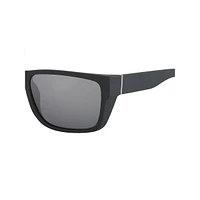 Lunettes de soleil larges polarisées rectangulaires de 59 mm