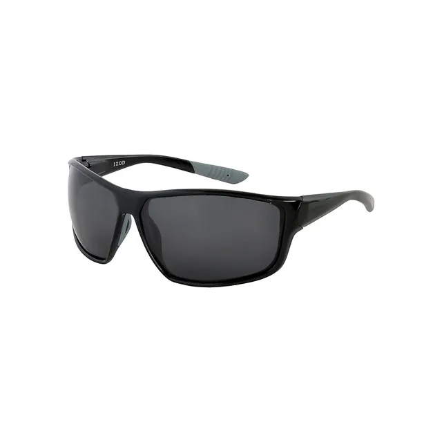Izod Sport Wrap Blade 73MM Polarized Sunglasses