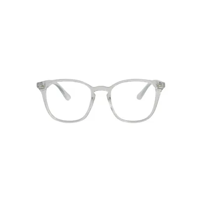 Blue Light 49MM Wide-Fit Square Optical Glasses
