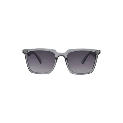 46MM Modified Square Gradient Sunglasses