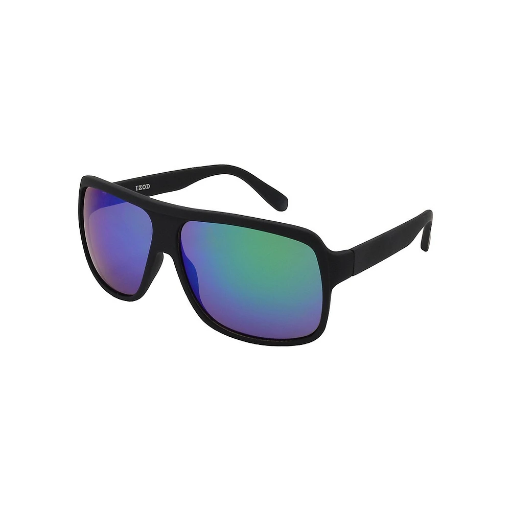 54MM Modified Shield Polarized Sunglasses