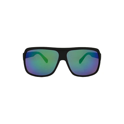 54MM Modified Shield Polarized Sunglasses