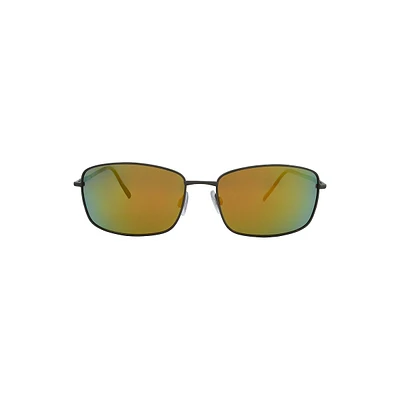 53MM Performance PolarizedRectanglular Sunglasses