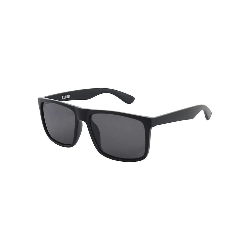 Lunettes de soleil polarisées rectangulaires modifiées de 52 mm