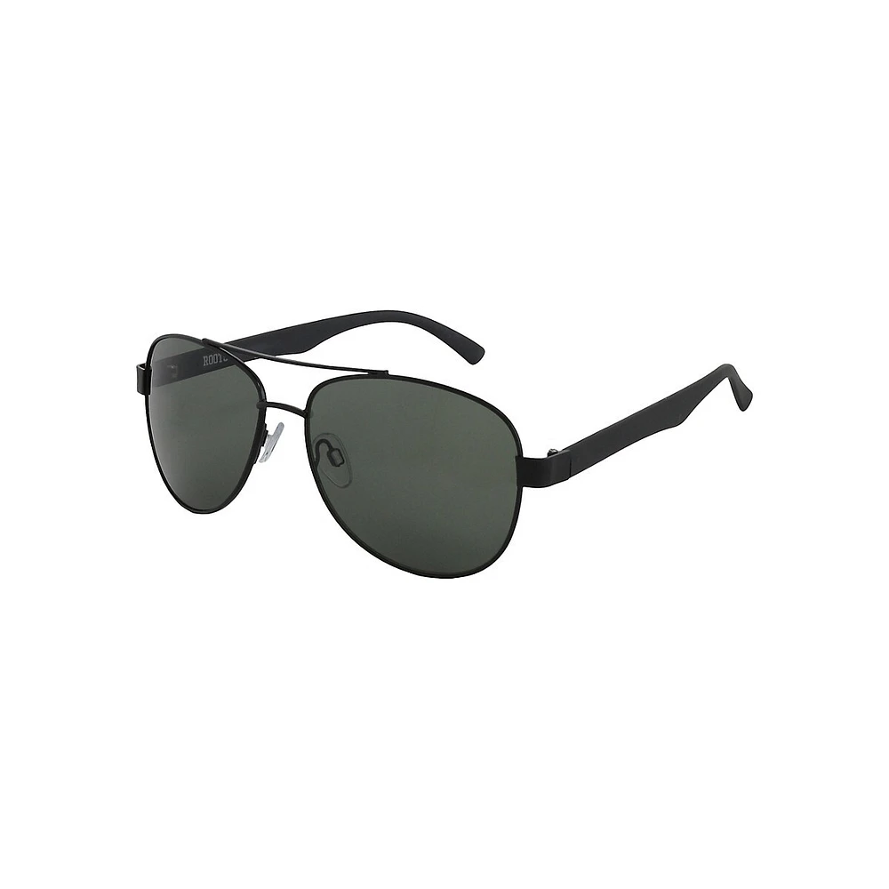 Lunettes de soleil aviateur carrées 54 mm