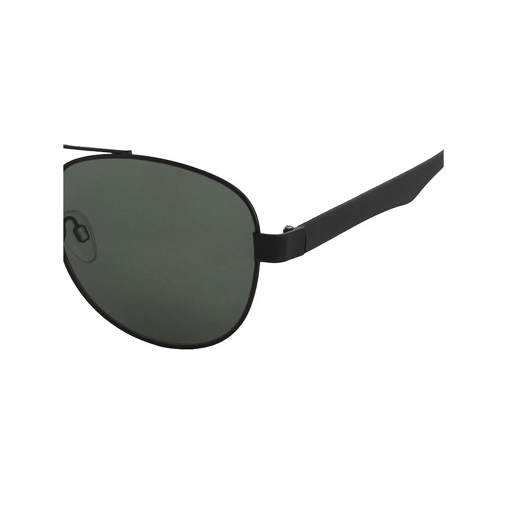 54MM Square Aviator Sunglasses