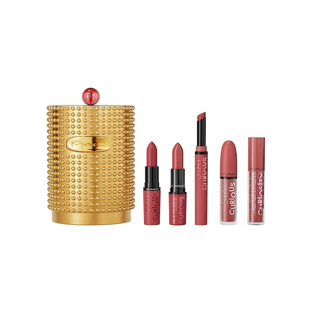 Stay Curious Party Crew Vault Lip Set