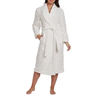 Shawl Collar Wrap Robe