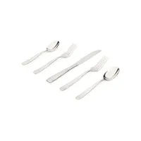 Tivoli Stainless Steel 20-Piece Flatware Set