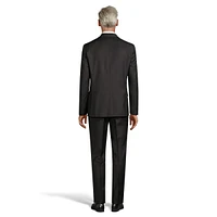 Jake Super 100's Wool Prince Of Wales Check Suit